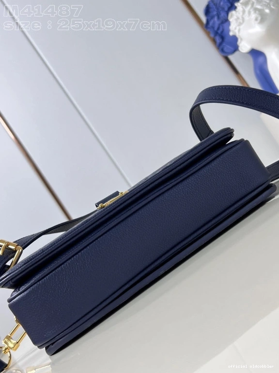 Official oldcobbler METIS-25*19*7cm VUITTON POCHETTE LOUIS 0725